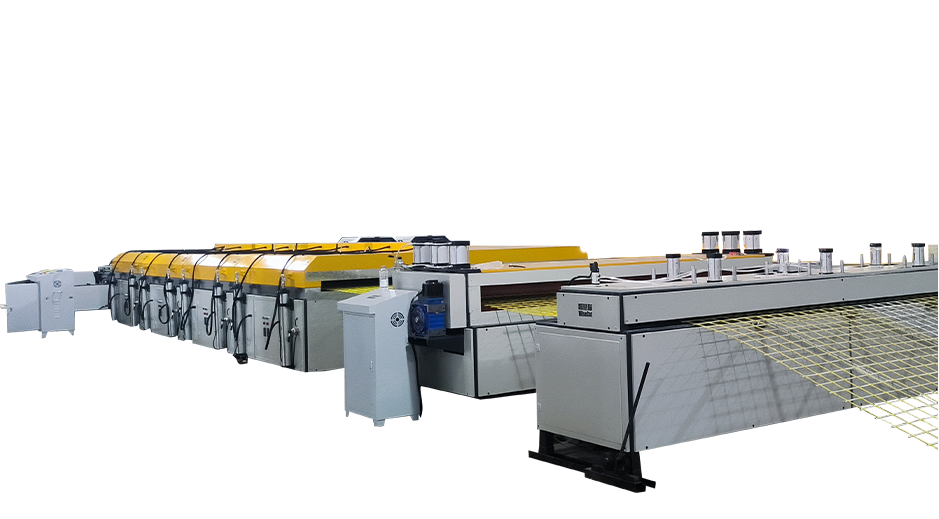 Peralatan pengeluaran mesh GFRP